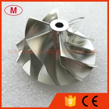 

TD04H High Performance Superback Turbo Aluminum 2618/Milling/Billet compressor wheel 44.00/56.00mm 6+6 blades Forward Rotation