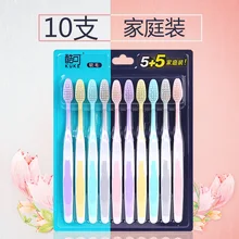 10 шт./компл. Bamboo Зубная щётка отбеливание зубов Зубная щётка десен кормящих язык чище зуб для очистки стоматологической помощи