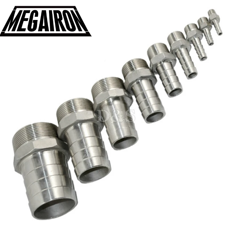 Megaron BSPT 1 25 &quotDN32 наружная резьба из нержавеющей стали SS304 колючий наконечник