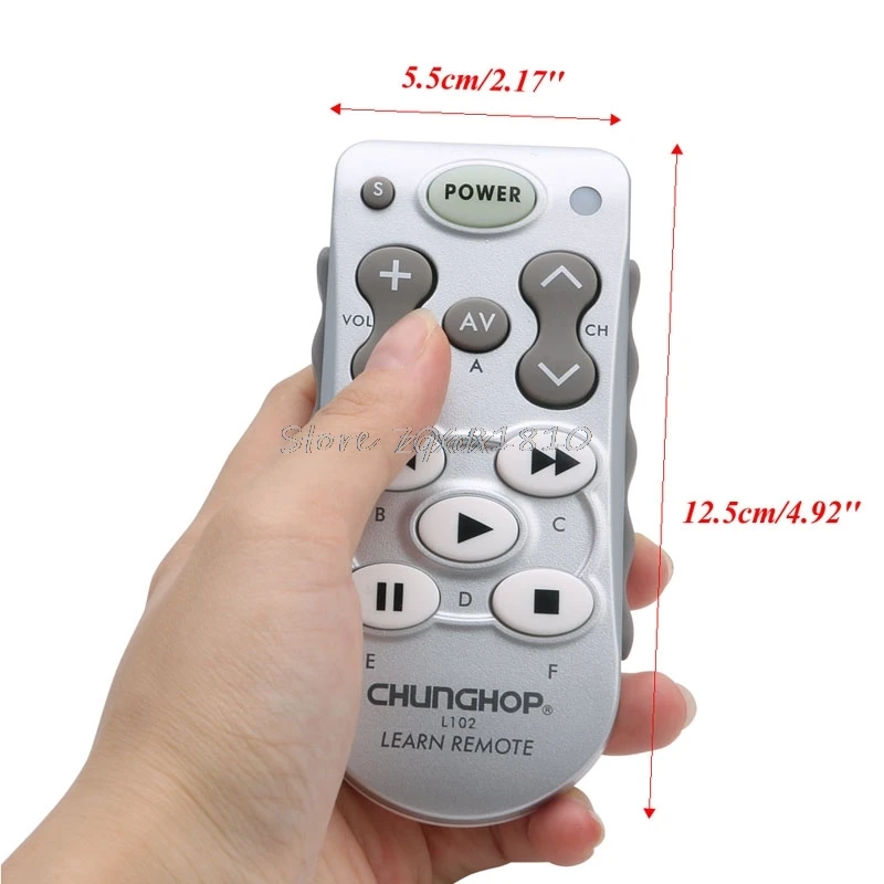 

Universal Mini Smart Remote Control Controller Learn Function For TV DVD CBL VCD Z07 Drop ship