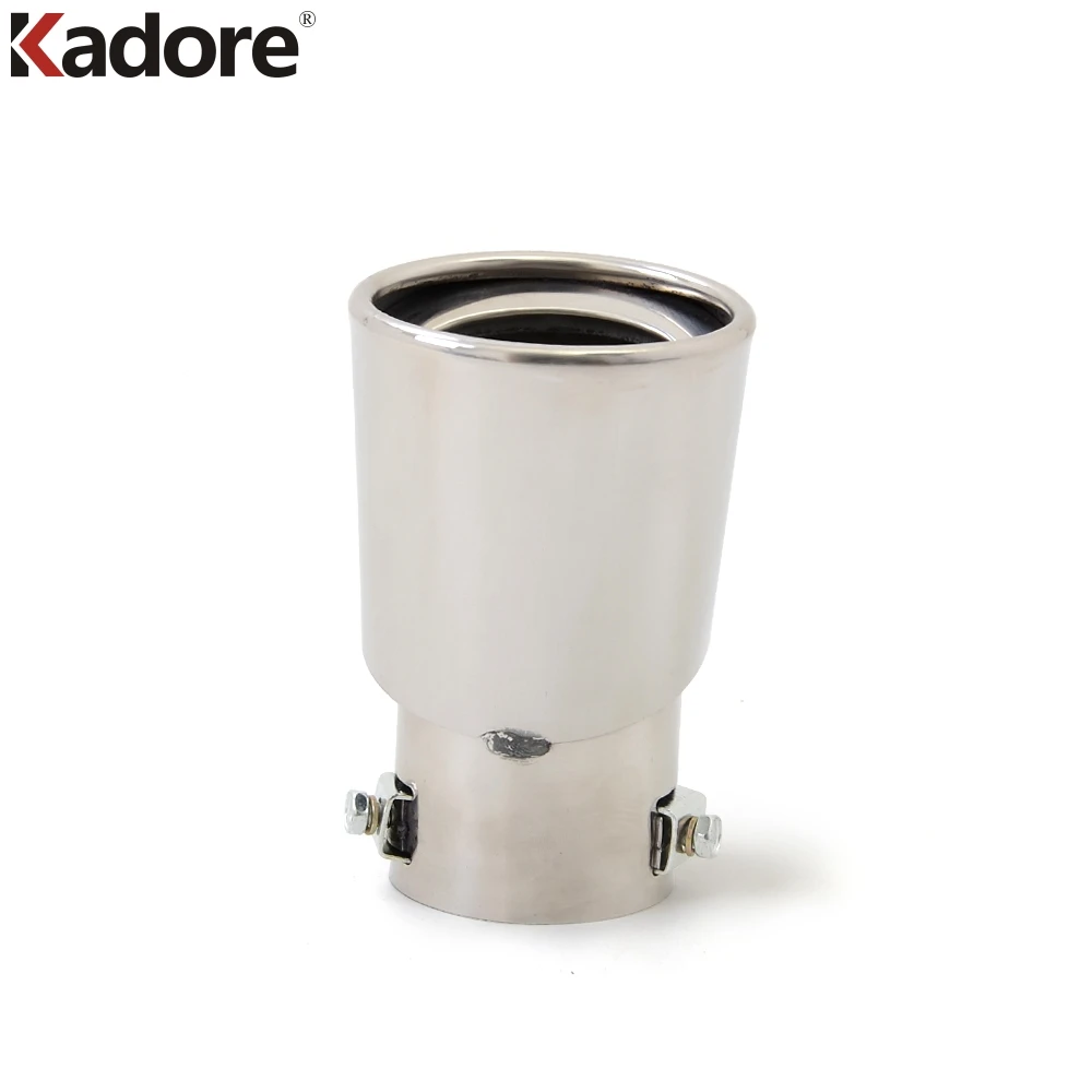 

For Nissan Qashqai 2007-2009 2010 2011 2012 Stainless Steel Auto Exhaust End Muffler Tip Trim Car Silencer Rear Tail Accessories