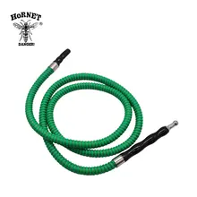 COURNOT 1,56 м Синтетическая кожа шиса кальян шланг с деревянной кончик рта трубка для кальяна наргиле Чича аксессуары