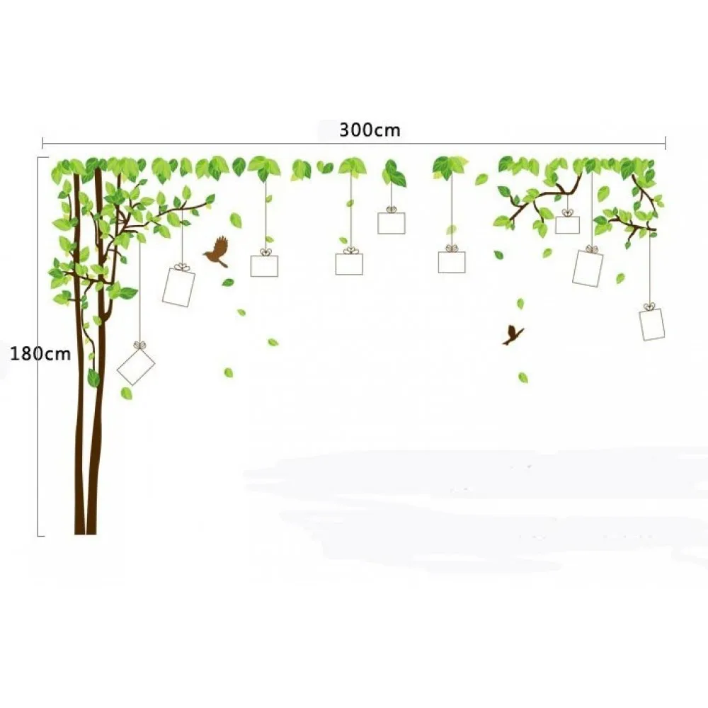 013 Large Photo Frame Tree Wall Sticker 2-1000x1000