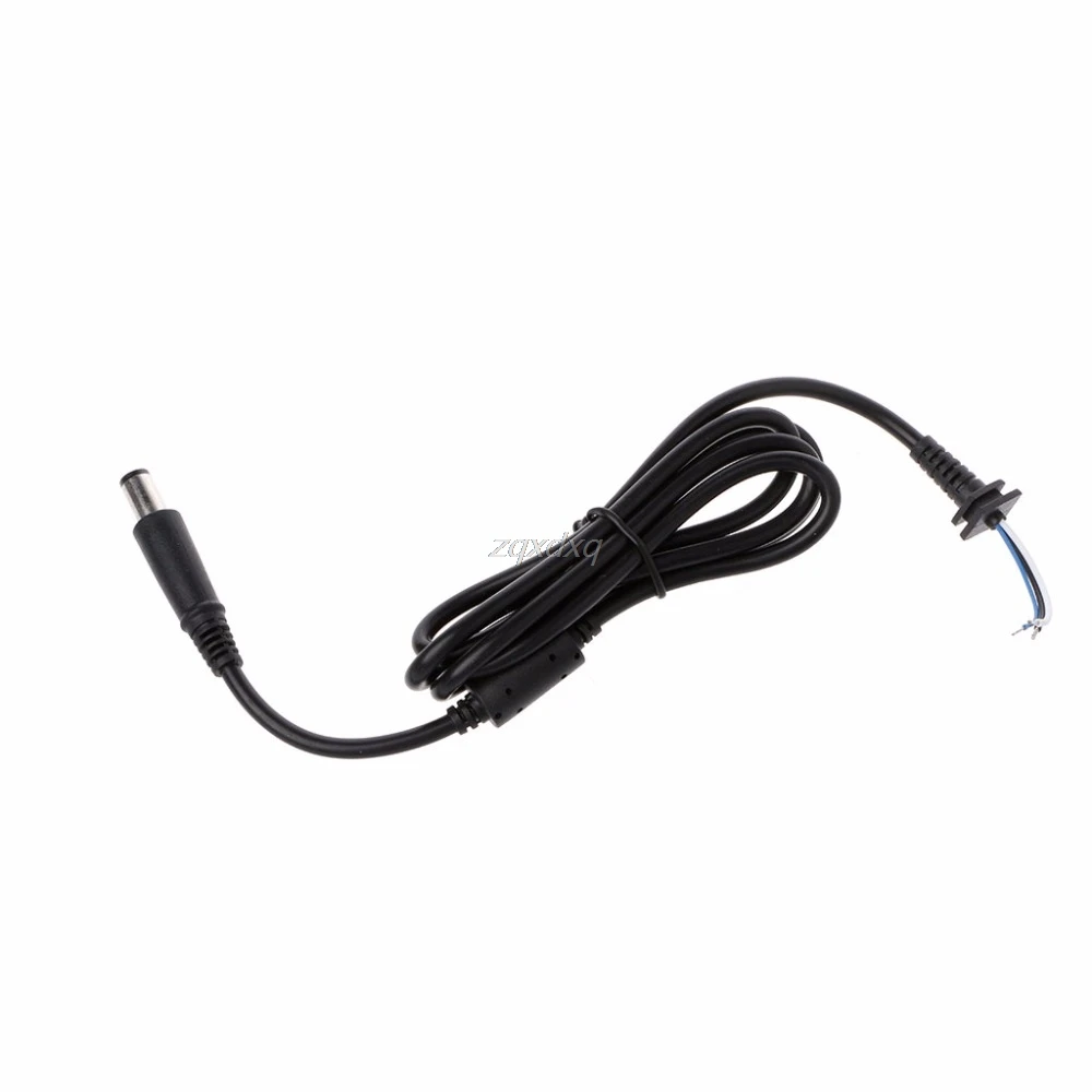 

7.4x5.0mm DC Tip Plug Round Connector Laptop Power Cable For HP / Dell Notebook Nov12 Drop ship