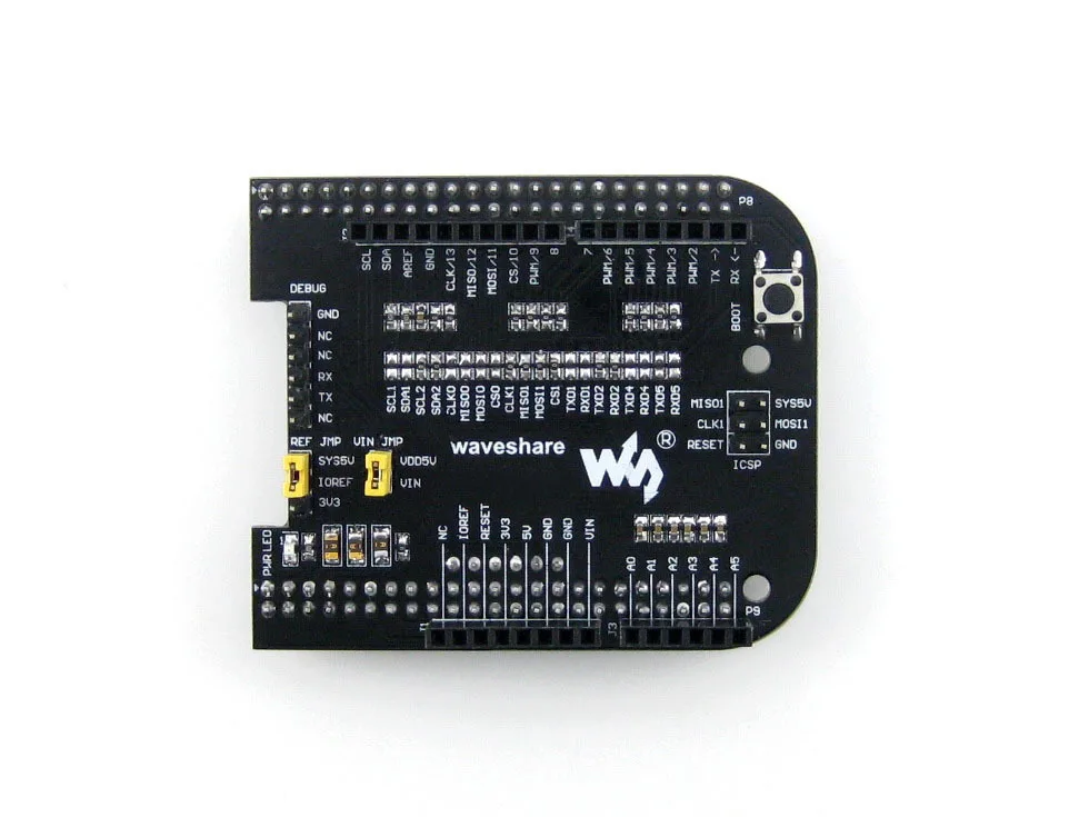 Накидка для Arduino BeagleBone BB черная Плата расширения совместима с UNO (по умолчанию) и