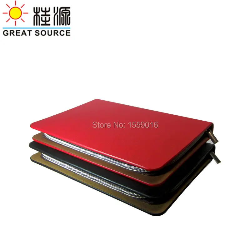 

Leather padfolio folder wallet portfolio 6 rings inside card pocket pen holder fit for a5 notebook planner organizer