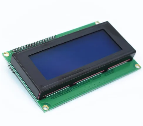 1 шт. умная электроника ЖК-модуль Дисплей Монитор lcd 2004 2004 20*4 20X4 5V символ синий/зеленый подсветка экрана