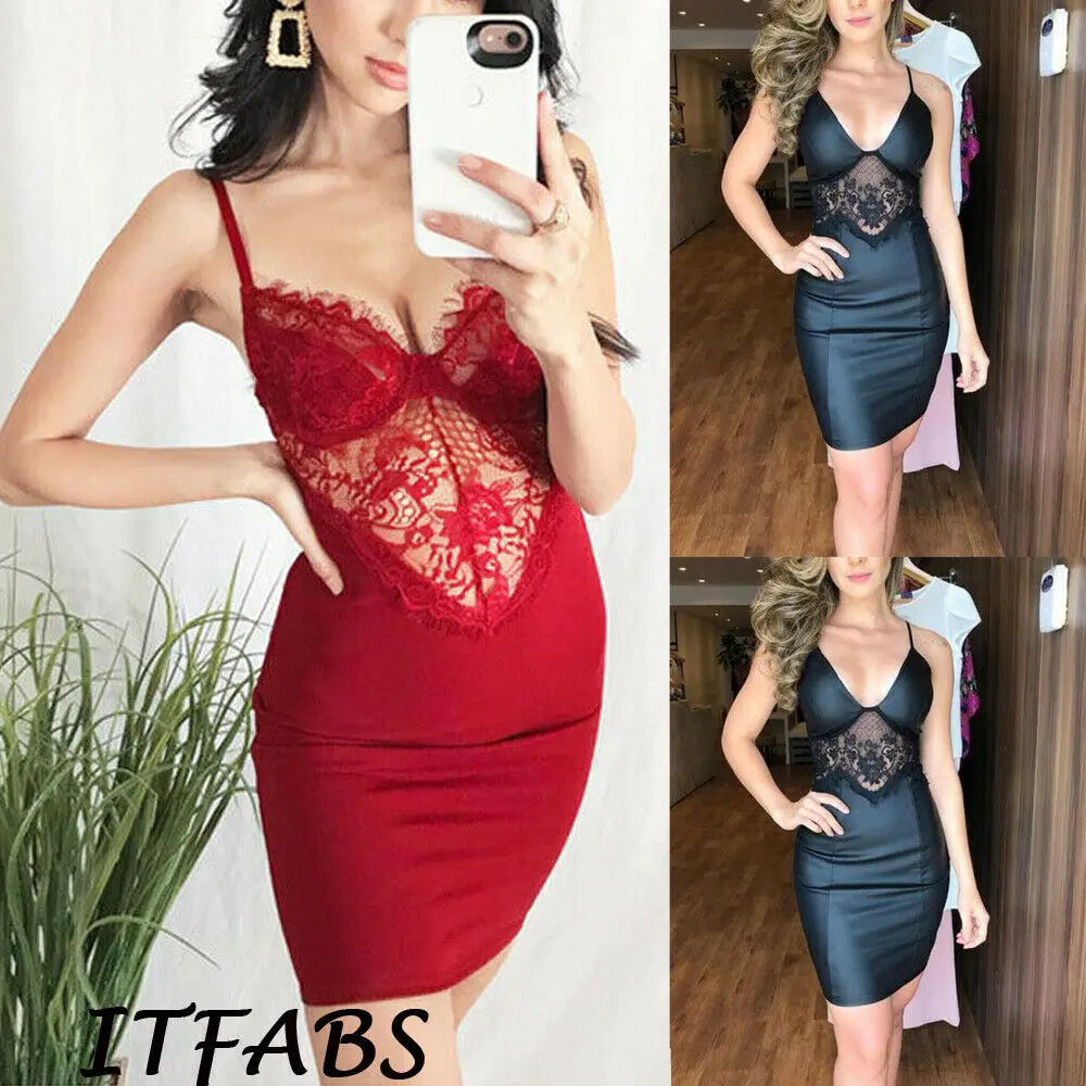 

Women Summer Dress Sexy Pencil Stretcht Sleeveless Backless Bodycon Mini Dress Party Clubwear V-Neck Casual Lady Dresses