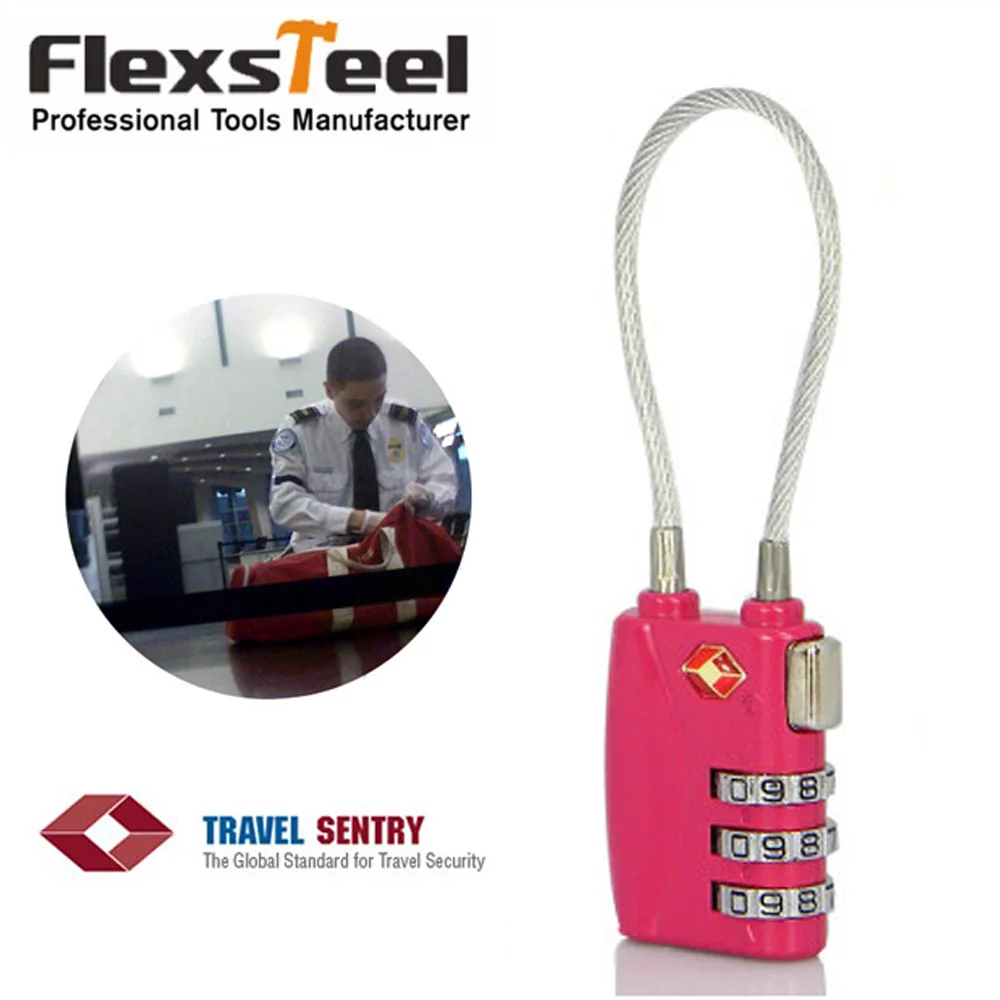 

FREE SHIPPING Colorful Resettable 3 Digit Combination Ivation Suitcase Luggage TSA Locks Padlocks for Travel