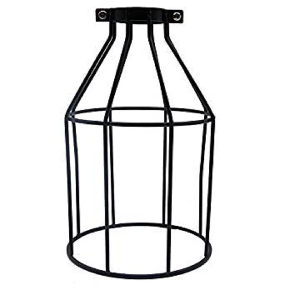 

2pcs Abjur Iron Lampshade DIY Iron Bird Cage Design Vintage decor Lampshade Lighting Fixture Bar Cafe vintage lamp screen