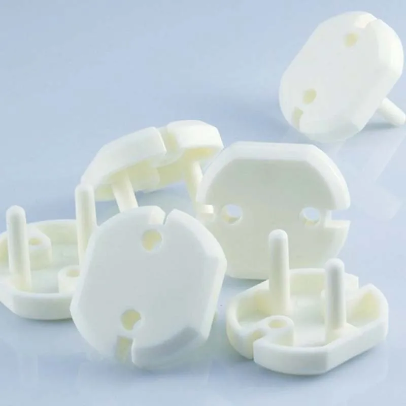 Baby Child Safety Guard Electric Shock Proof Plugs Protector Rotate Cover EU Stand Power Socket Cover Electrical Outlet 10pcs kid finger protector