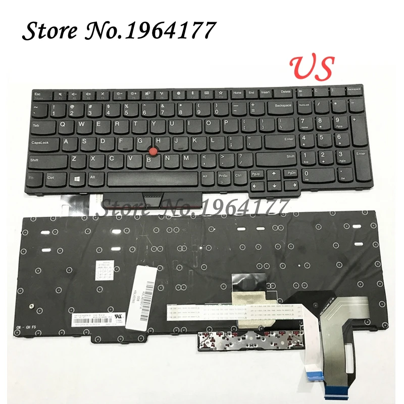 

NEW English US Keyboard for Lenovo FOR Thinkpad FOR IBM E580 L580 E585 keyboard