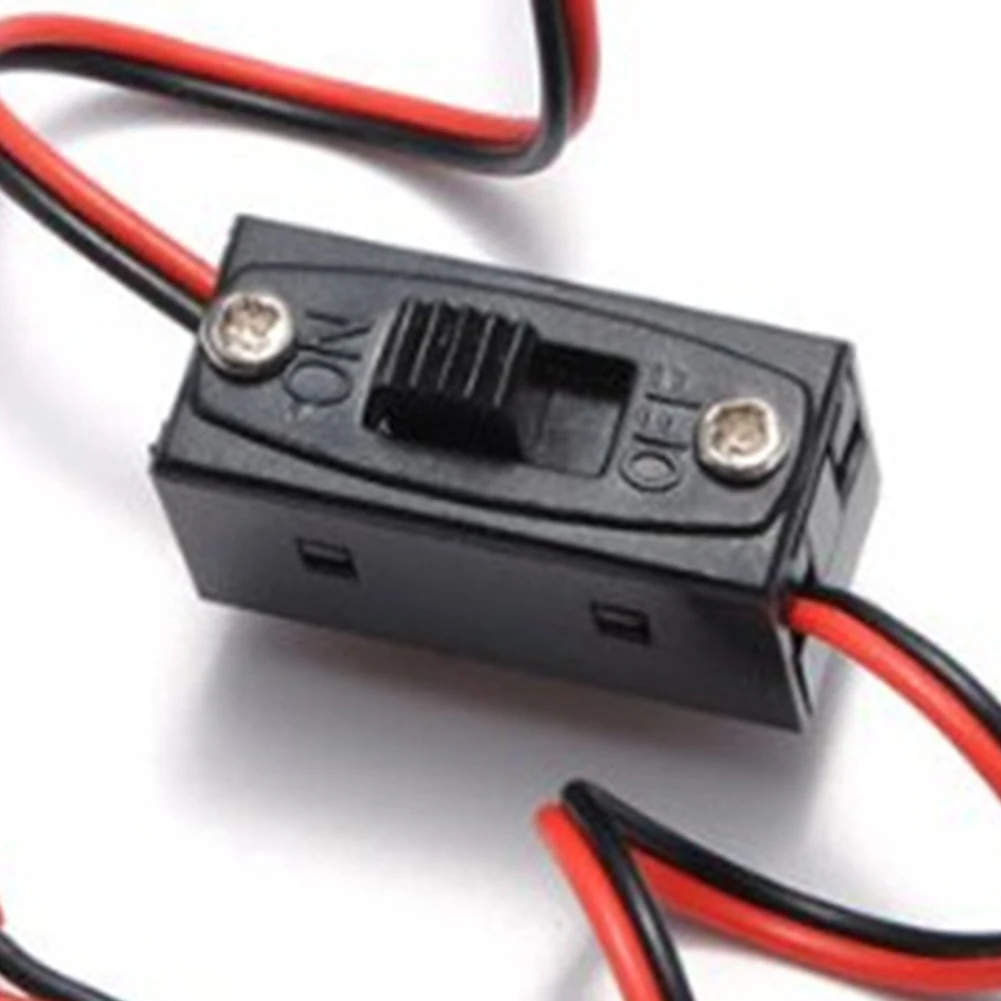 

Receiver Durable Lead ON/OFF Switch Battery Power Long Universal Parts Two Way RC Connectors For JR/Futaba