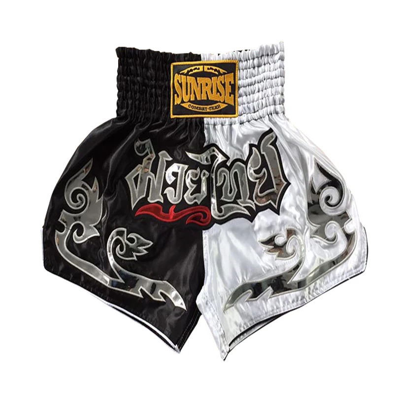 El muay thai shorts personalizado su propio cortos mma corto para boxing|Pantalones de boxeo| -