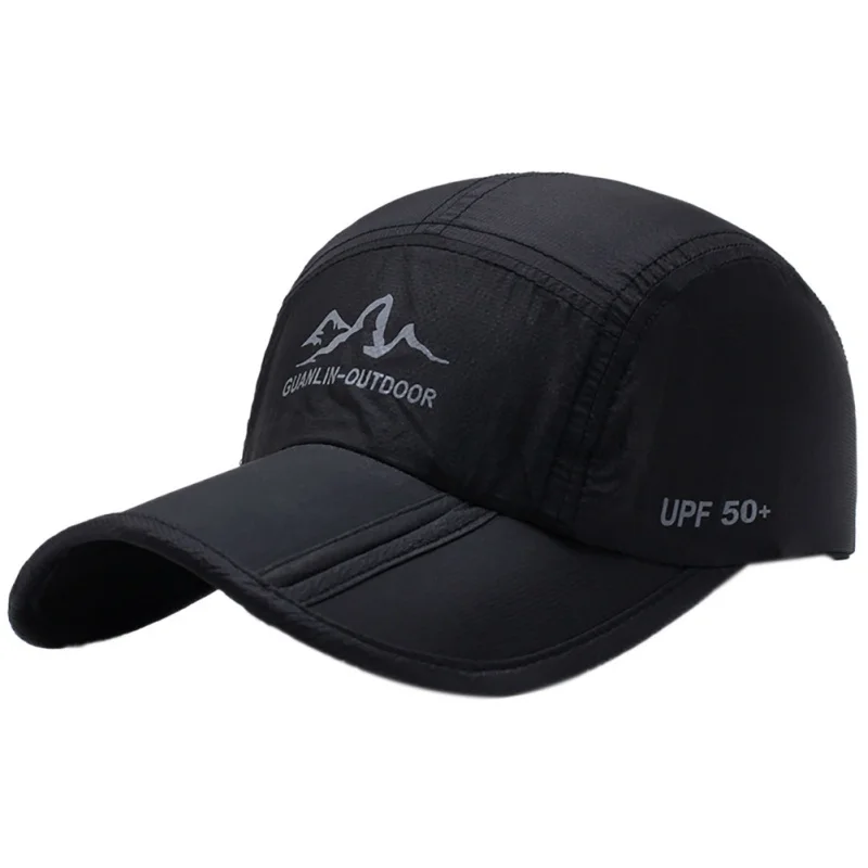 

Summer outdoor mountaineering cap sunscreen sports sun hat folding mountaineering breathable quick-drying mesh cap New