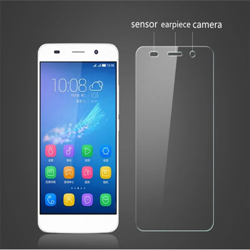 Закаленное стекло для HUAWEI honor 4A Y6 2 compact SCL TL00 Защитная пленка экрана 5 дюймов чехол