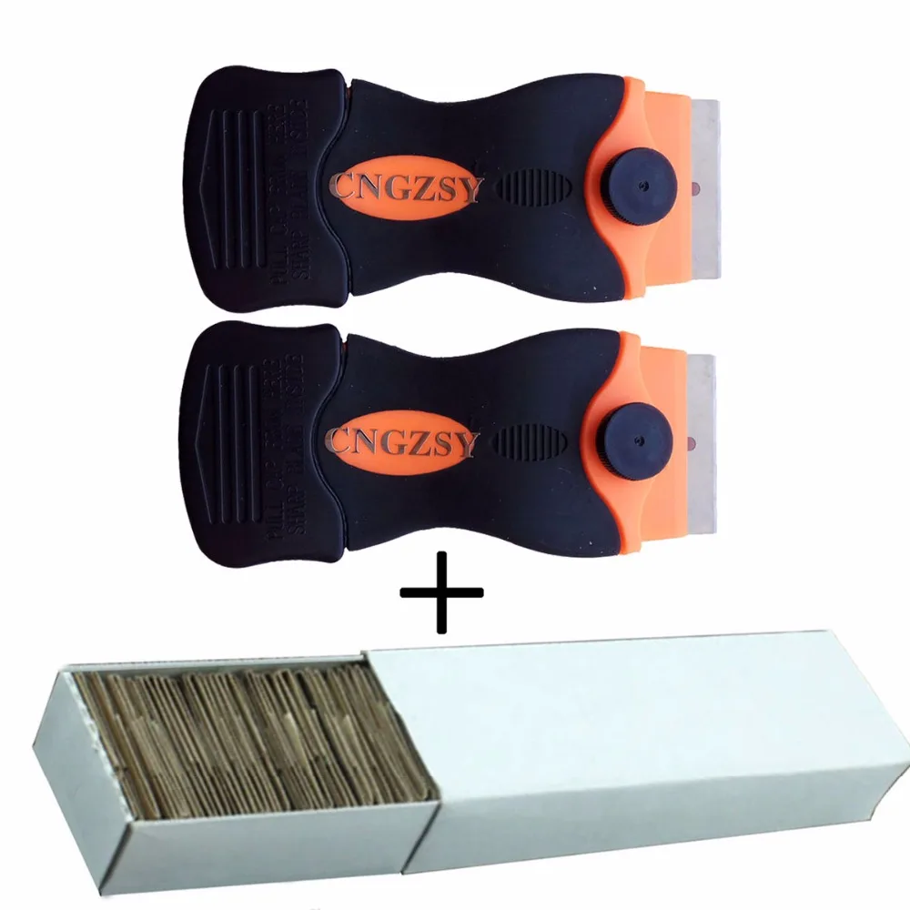 CNGZSY Car Wrap Tools Window Cleaning Razor Scraper Replacement Blade