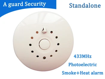 

Hot Photoelectric Smoke Sensor Home Alarm Wireless 433mhz Smoke Detector And Fire Alarm Sensor King Pigeon DT-02