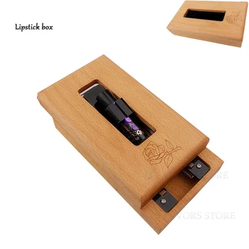 

Free shipping 1pcs customization perpsonal engagement marriage proposal Valentine's Day girls boy's friend Gift Lipstick Box