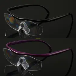 2018 изысканный унисекс большой видение увеличительное дальнозоркостью очки для чтения 180% увеличение + 3,0 A31_18
