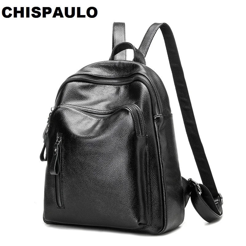 brand women backpack Kanken genuine leather Backpacks For Teenage Girls shoulder bags capacity travel School bags