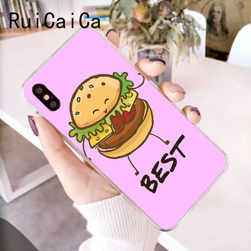 Cute food french fries burger pizza
