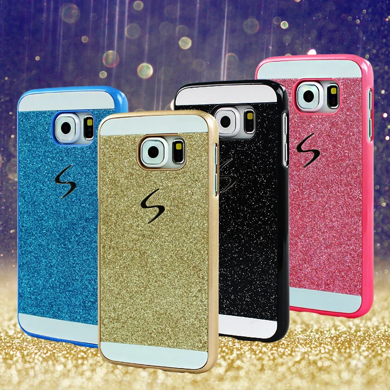 Жесткий пластиковый Чехол со стразами и кристаллами для Samsung Galaxy S6 S7 Edge Plus S5 A3 A5 A7 J5