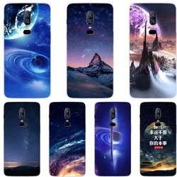 На Алиэкспресс купить стекло для смартфона luxury stary sky pattern case protection cover coque for one plus 6 6t phone cases for oneplus 6t 6 tempered glass back cover