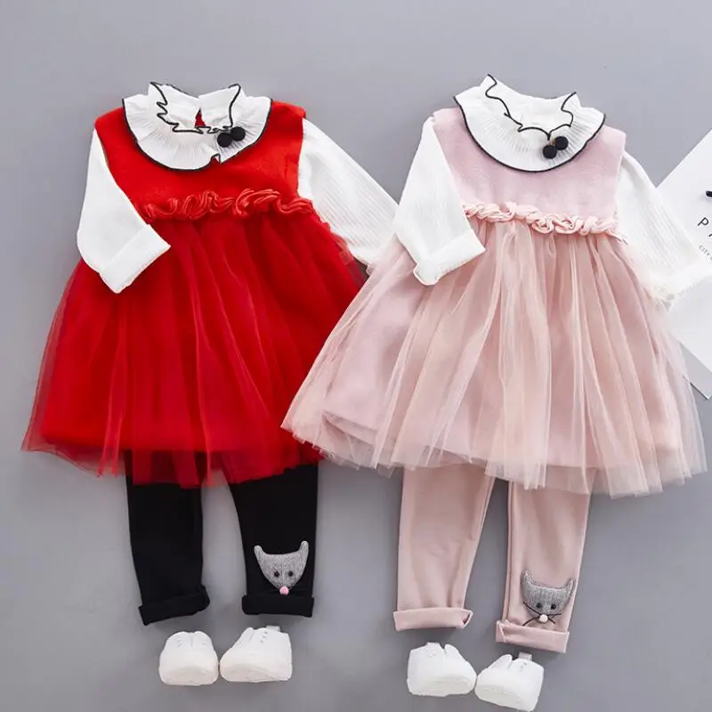Anlencool Baby dress set font b children s b font font b clothing b font female
