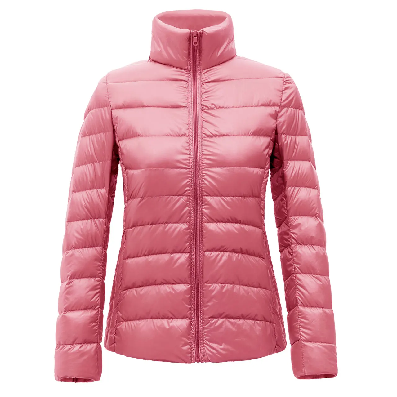 

New fashion ultra thin lightweight white down jacket women parkas down coats outerwear 2018 autumn and winter new arrival
