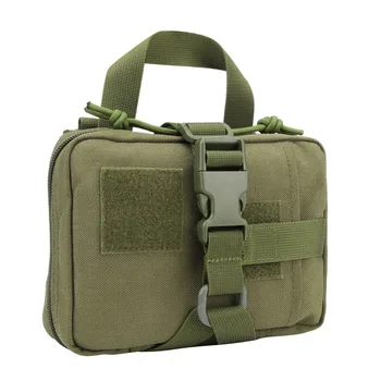 

Tactical Molle Pouch Medical Bag First Aid Kit Bag EMT Cover Nylon for Hunting Travel Survival Camping