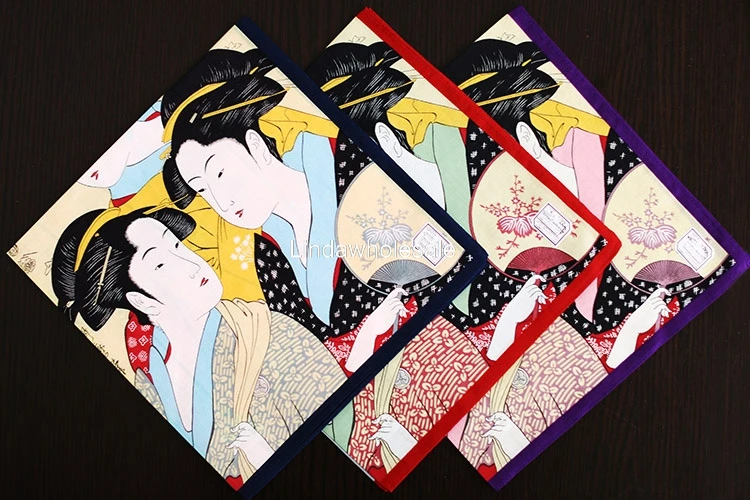 

Japanese thin handkerchief, 48 * 48cm pocket square