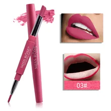 1 шт. популярный бренд MISS ROSE, самый популярный цветной карандаш для губ, помада, макияж, водонепроницаемый карандаш для губ Косметика, набор косметических средств TSLM2