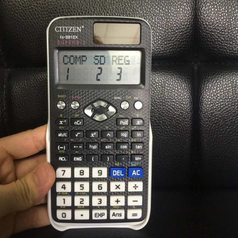 الطاقة الشمسية آلة حاسبة علمية EX 552 للمنزل مكتب المدرسة عداد حساب IJS998