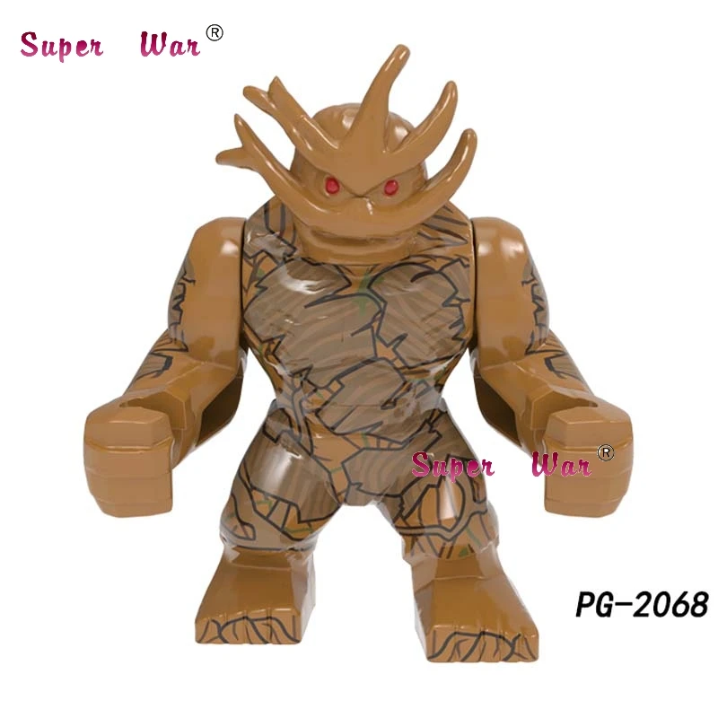 PG2068 50 шт. супергерой Marvel Мстители эндшпиль танос халкбастер Веном Aleskse Riot Clayface строительный блок для детей игрушки - Color: PG2068