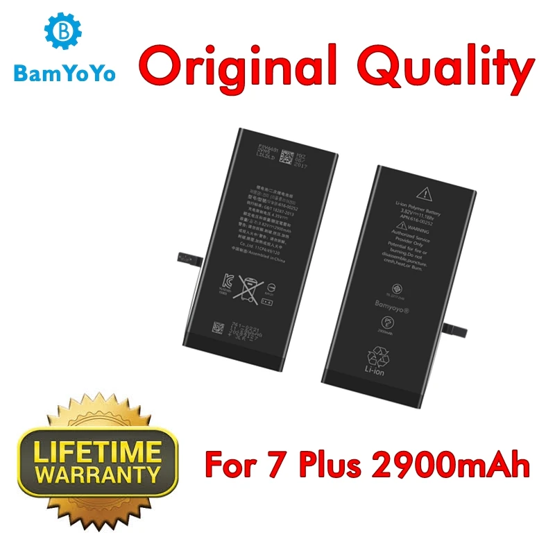 20pcs (Original Quality) Battery For iPhone 7 Plus Battery 0 Cycle Full
