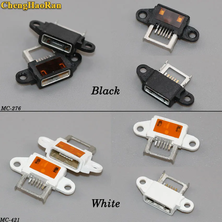 

ChengHaoRan Micro usb Jack for Xiaomi NOTE Mi NOTE Micro USB DC Charging Socket Port Connector Black or White