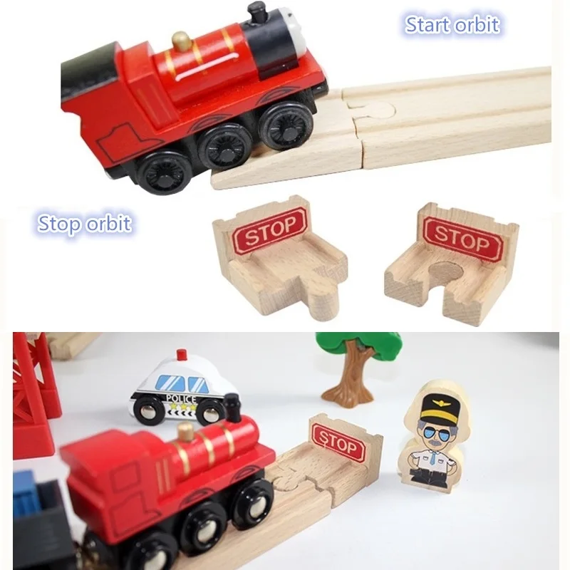 Wooden Train Track