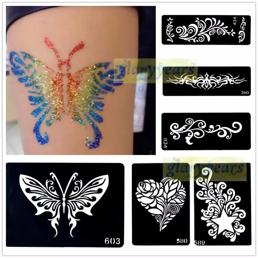 1 قطعة قران الحناء قالب الاستنسل بريق الوشم المؤقت هيئة الفن عجينة الحناء فن الطلاء البخاخة زهرة ستار القلب الطوطم 1 قطعة قران الحناء قالب الاستنسل بريق الوشم المؤقت هيئة الفن عجينة الحناء فن الطلاء البخاخة زهرة ستار القلب الطوطم