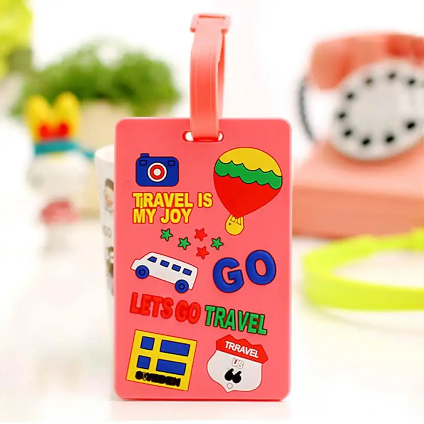 

June 1 Mosunx Business Cute Portable Secure Travel Suitcase ID Luggage Large Tag Label