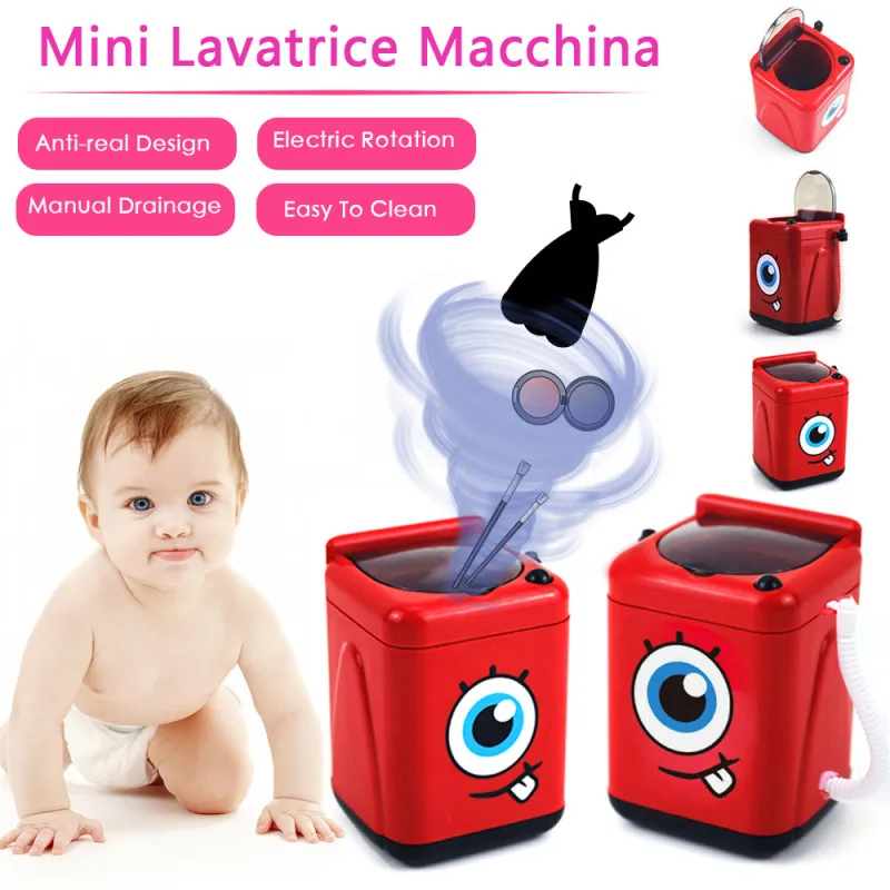 Мини Многофункциональная детская стиральная машина игрушка красота макияж