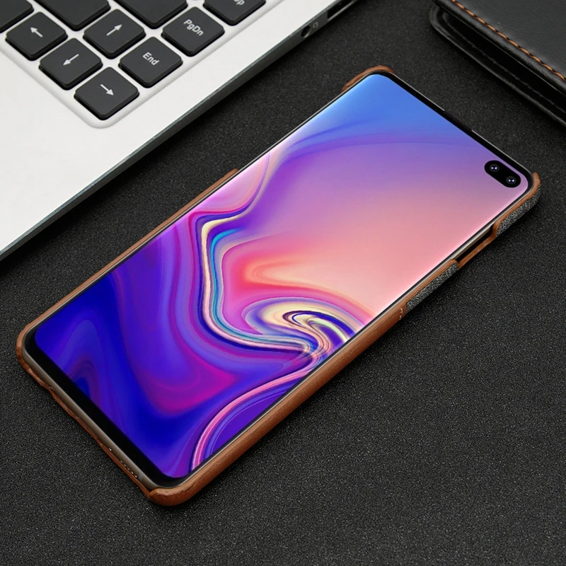 Чехол из искусственной кожи для Samsung Galaxy S10 Plus Lite защитный чехол s8 s9 Note 9 8|Бамперы| |