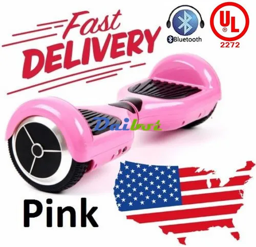 Real UL2272 Hoverboard 6.5 inch Two Wheels Electric Self Balancing Scooter Smart Balancing Scooters Bluetooth Speaker