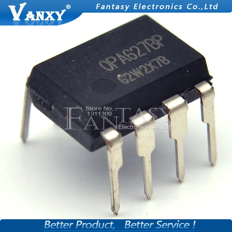

2PCS OPA627BP DIP8 OPA627B DIP OPA627 DIP-8 Precision High-Speed Difet OPERATIONAL AMPLIFIERS