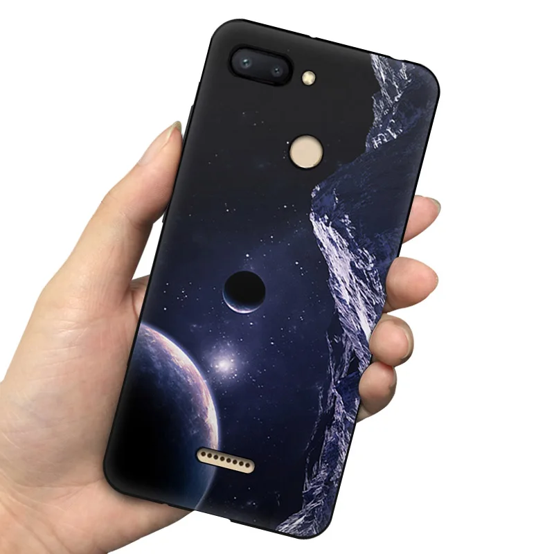 Чехол EiiMoo Funda для Xiaomi Redmi 6, чехол для Xiaomi Redmi 6A, силиконовый чехол для задней панели телефона Xaomi Redmi 6 6A, мягкий чехол из ТПУ - Цвет: 37