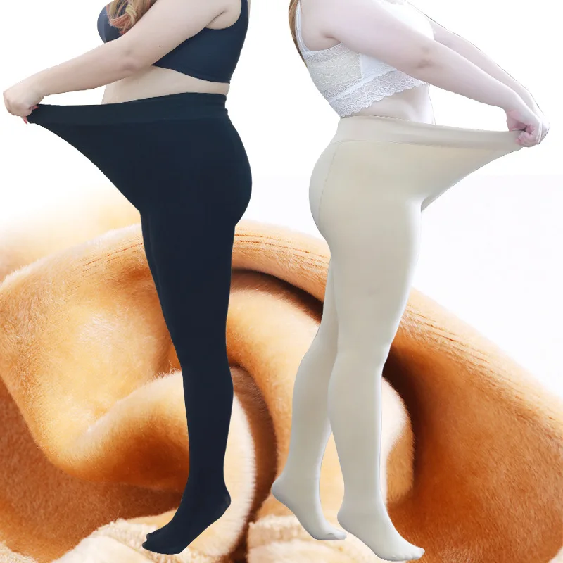 

Plus Large Size Women Leggings Inside Thicken Warm Leggings Autumn and Winter Fleece Legging Pants Female Thick Velvet Leggins