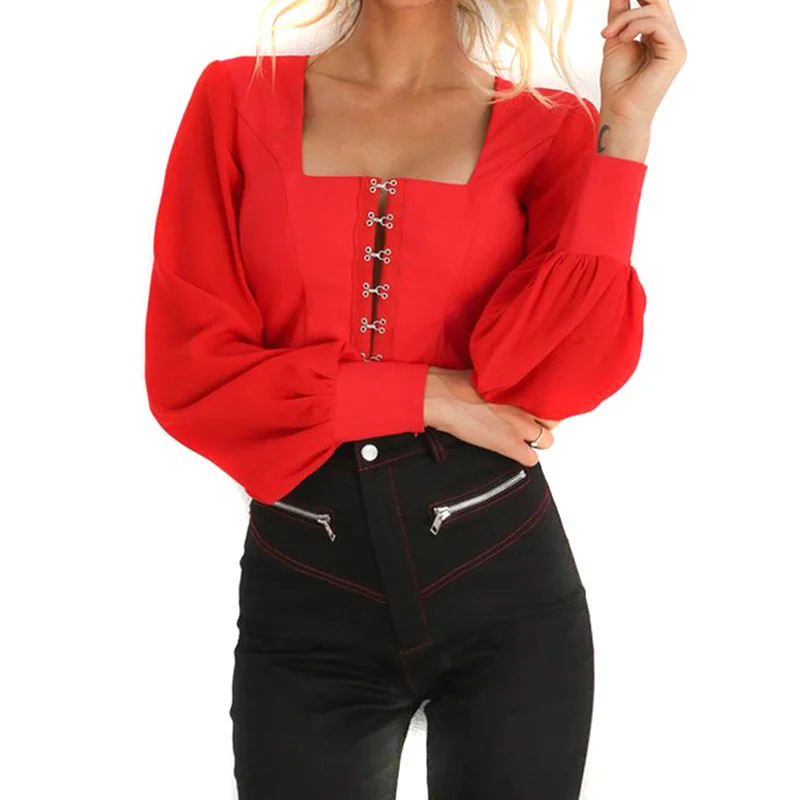 

2019 New Fashion Sexy Women Solid Crop Tank Tops Backless Long Sleeves Slim Fit Skinny Strappy Tops BS88