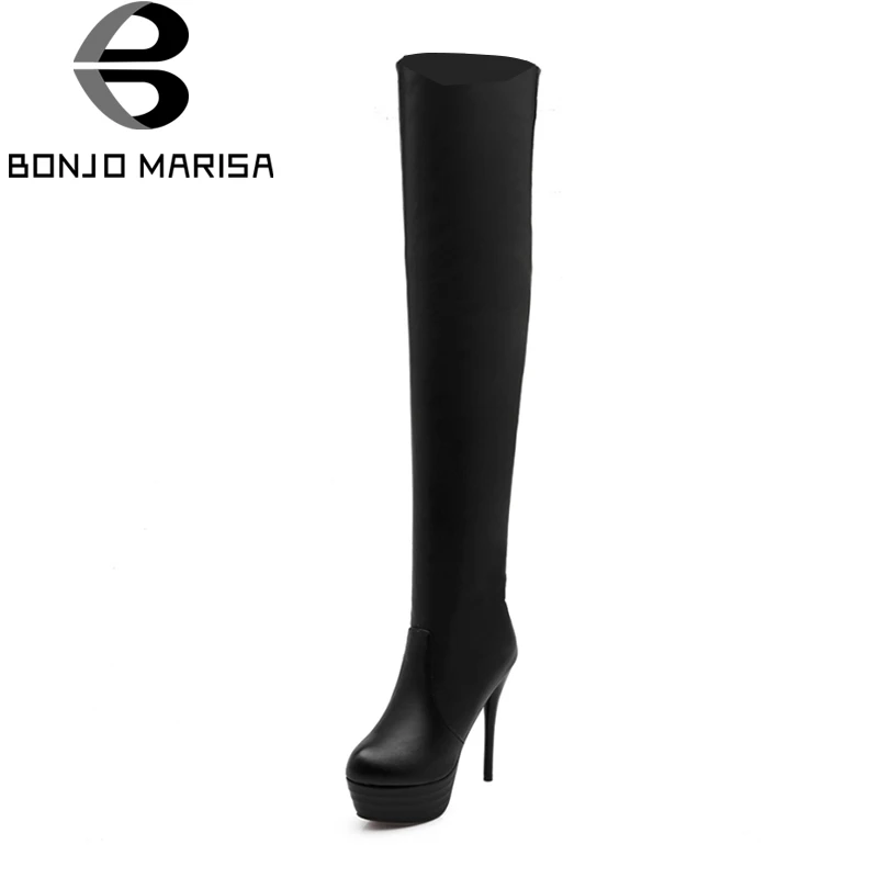 over the knee thigh high boots plus size