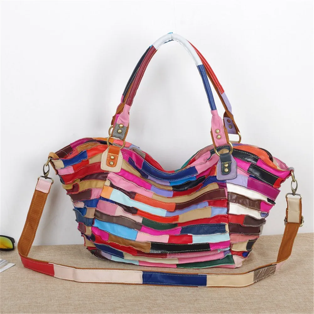 

caerlif new arrival Wholesale Women Messenger Bags Designer Genuine Leather Handbag Brand Sheepskin Large Tote Bag free shipping