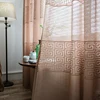 YCENTRE Decorative Semi Jacquard Winding Style Lace Sheer Curtain Tulle Voile Panel Window Curtain for LivingRoom Bedroom Door 4